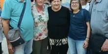 Il saluto dei pazienti alla dottoressa Carla