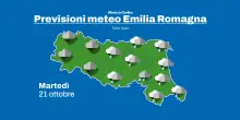 Maltempo in Emilia Romagna: nuova allerta meteo gialla per temporali e vento