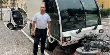 Il sindaco spazzino: pulisce le strade nei giorni festivi. “Faccio la mia parte”