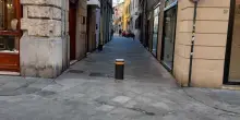 Disagi col pilomat di via Guido da Castello