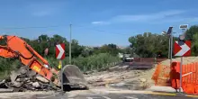 Lungotenna e Campiglione, riapertura con semaforo