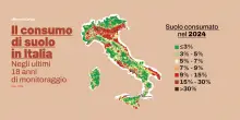 Cementificazione: l’Emilia-Romagna resta la peggiore e nelle Marche è allerta coste
