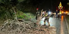 Vento forte ad Ascoli: cade lamiera da un palazzo, ferita una ragazza