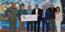 Donati 2.200 euro al volontariato