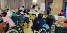 Attività artistiche e laboratori con i nonni dei punti anziani