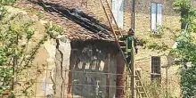 Luzzara, fiamme nel capanno dell'azienda agricola