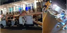 Ponte troppo basso, distruggono il camper: boato e paura