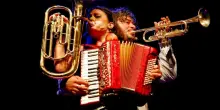 Circo e acrobazie con Nando e Maila in “Sconcerto d’amore”