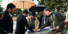 Ponte sul Tronto. Lavori entro un anno, sopralluogo al cantiere: "In arrivo due rotatorie"