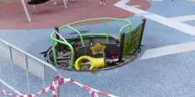 Vandali al parco. "Ora le telecamere"