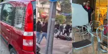 Guerriglia prima del derby a Rimini, armati da Forlì assaltano tifosi della Rbr