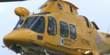 Schianto in bici nel bosco. Arriva l’eliambulanza