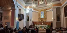 Sisma, riaperta la storica chiesa di Cerreto