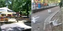 Lunetta Gamberini, ennesimo raid vandalico