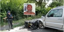 Tragedia a Forlì, incidente tra auto e scooter appena comprato: morto a 56 anni