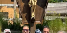 Restaurato il Cristo in legno: "Simbolo prezioso"