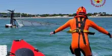 Dal catamarano ribaltato al kayakista caduto in acqua, gli interventi dei vigili del fuoco in Riviera