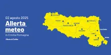 Temporali forti e rischio grandine: allerta in tutta l’Emilia Romagna
