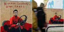 Enzo Ferrari torna sulla strada: dov’è il murales di TVBoy a Modena