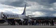 Ryanair, ieri 12 voli a Forlì: "Ridolfi, prova superata"