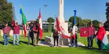 L’omaggio dei sammauresi ai caduti canadesi del 1944