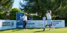 Tommaso Perrino guida l'Open d'Italia Disabili al Conero Golf Club