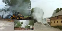 Incendio a Bologna, scuole Aldini Valeriani evacuate