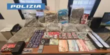 Nascondeva in casa nove chili di droga