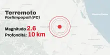 Terremoto oggi in Emilia Romagna: trema la terra in provincia di Forlì-Cesena