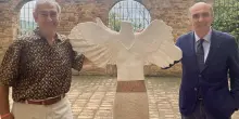 Enzo Torcoletti ha donato la sua “Nike“ all’Ateneo di Urbino