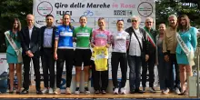 Giro delle Marche in Rosa. Che spettacolo a Offida con la vittoria di McCarthy