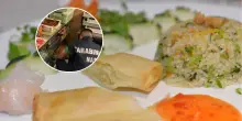 Chiuso ristorante etnico: grasso stratificato sul menu e sporcizia ovunque