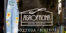 Agrofficina, vetrata in frantumi