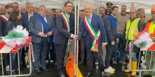La riapertura del ponte di Veggia: "Tempi record: se si vuole, si può"