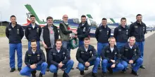 Consegnato alle Frecce Tricolori il volume delle ’Vite dei cesenati’