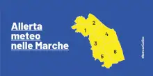Allerta temporali nelle Marche con grandine e raffiche di vento: i giorni peggiori