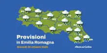 Quanto piove in Emilia Romagna e dove? Allerta meteo gialla per forti rovesci e vento