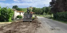 La strada ‘ritrovata’. Frane e smottamenti spariranno in via Loreta