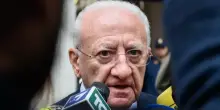 Regionali Campania, De Luca: “Fico? Se il buongiorno si vede dal mattino… Buonanotte. I candidati? Qui si fa il gioco delle tre carte”