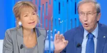 Gianfranco Fini batte ai punti Lilli Gruber: quel modello di intervista del processo televisivo