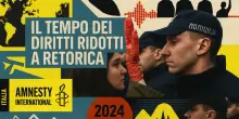 Diritti ridotti a retorica, Amnesty International lancia l’allarme globale