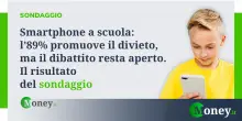 Smartphone a scuola: l'89% promuove il divieto, ma il dibattito resta aperto