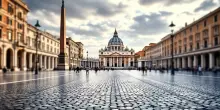 Bonifiche in piazza San Pietro per il Regina Caeli di Papa Leone XIV