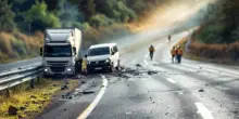 Incidente mortale sulla A4: un camion e un furgone coinvolti