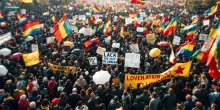 Manifestazione per la pace: oltre 1.500 persone in strada per Gaza
