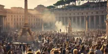 Il messaggio di affetto del Papa alla comunità romana
