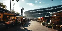Ambulanti in sciopero: la protesta davanti a San Siro per il rinnovo del contratto