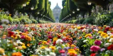 Il nuovo stemma floreale di papa Leone XIV nei Giardini Vaticani