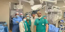 San Camillo Roma, intervento robotico salva organi compromessi da cesareo