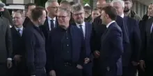 Leader europei da Zelensky: Macron, Tusk, Merz e Starmer a Kiev
